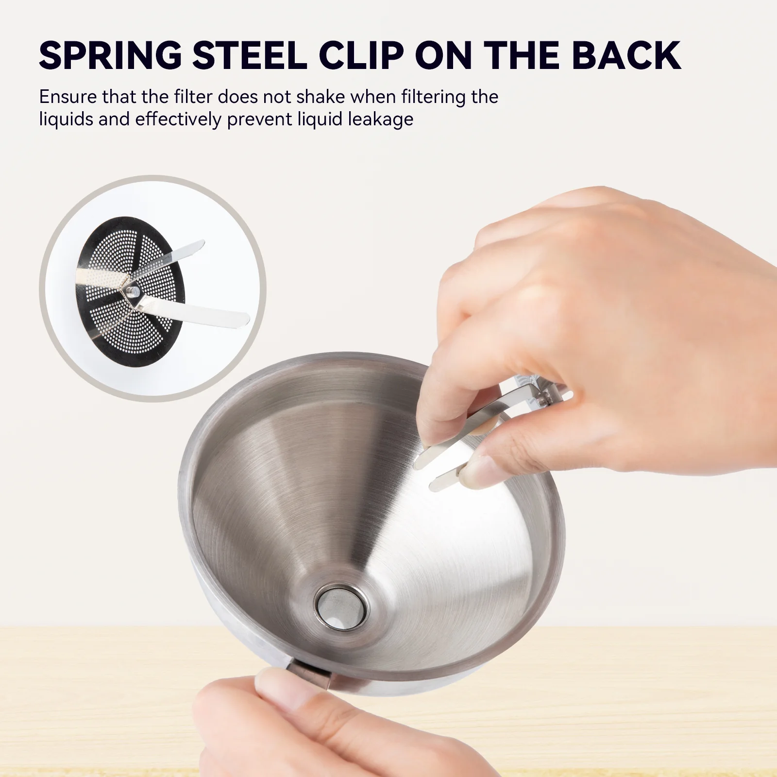3D Stainless Steel Funnel - Image 3