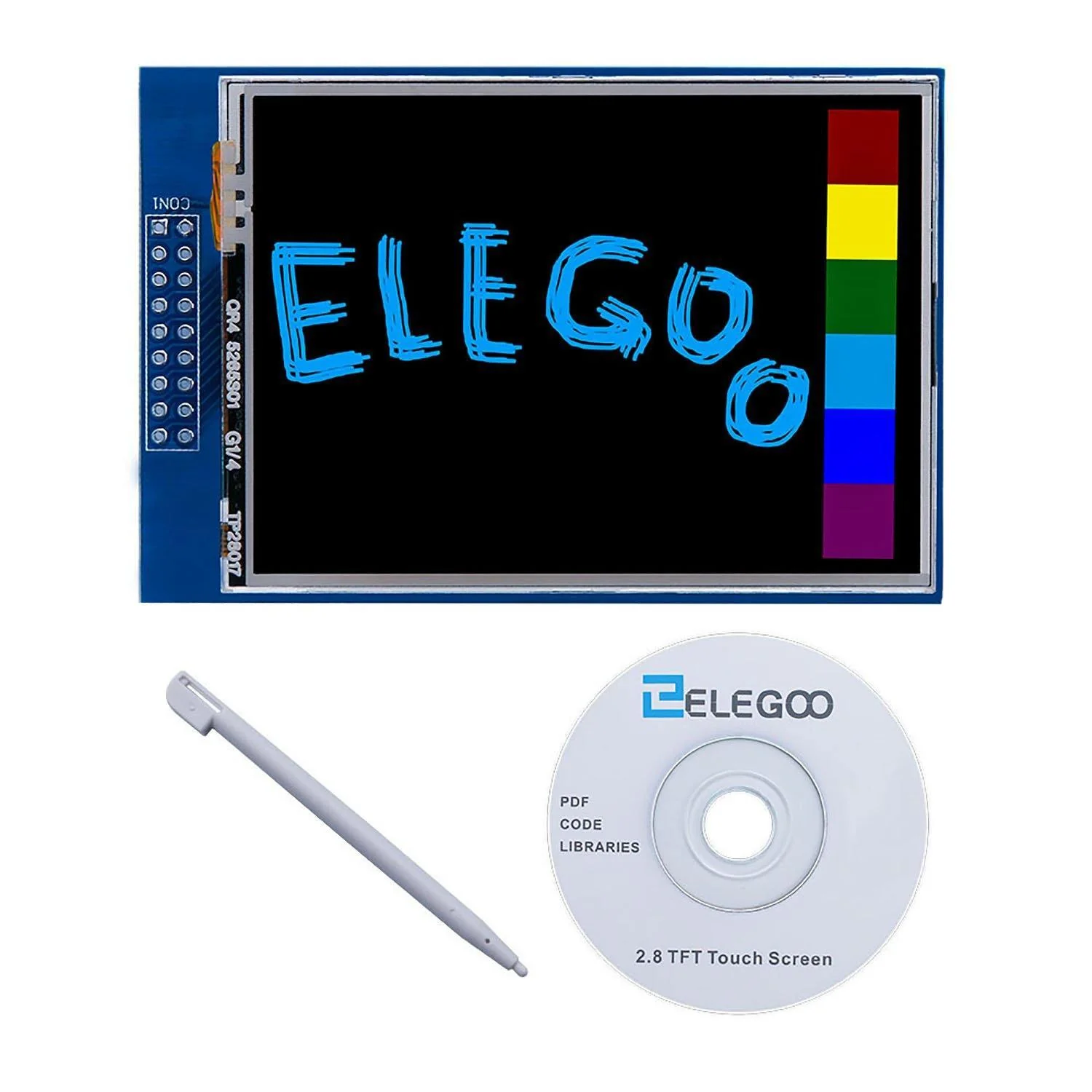 2.8 Inches TFT Touch Screen For Arduino